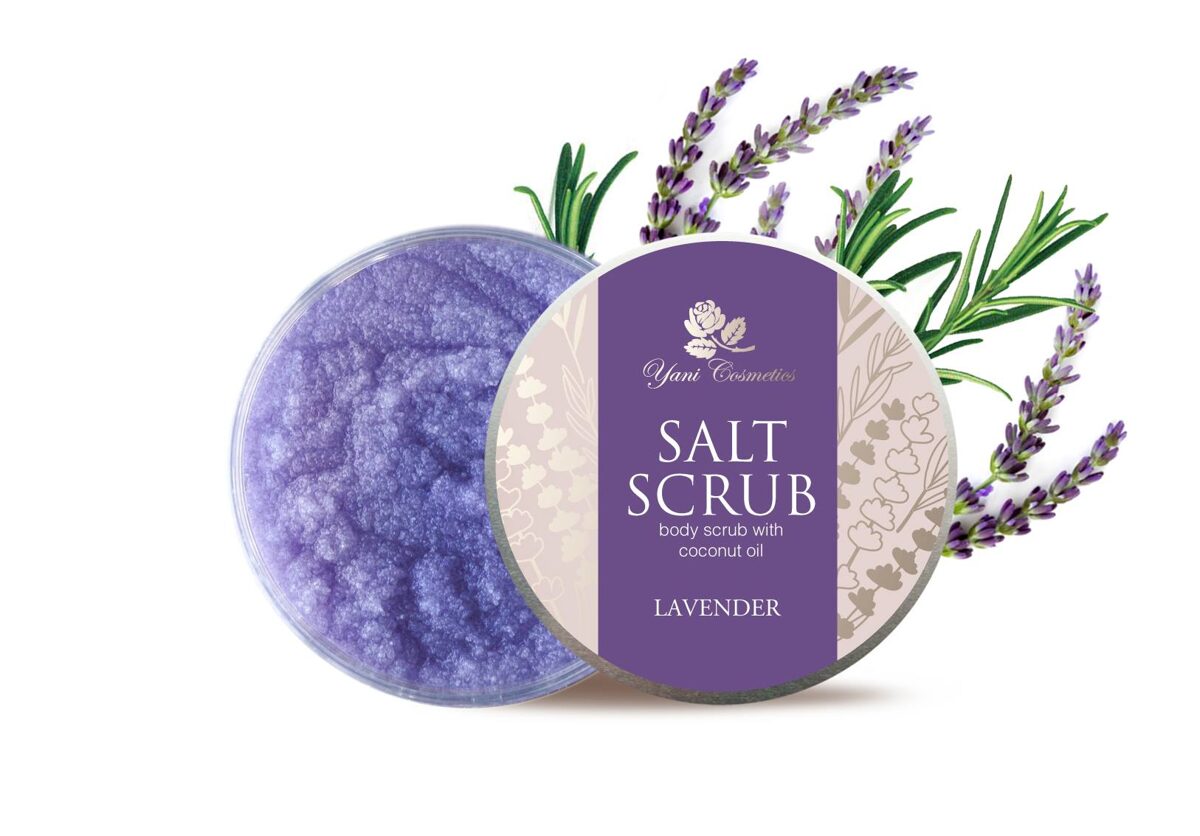 Salt Scrub Lavender 250g